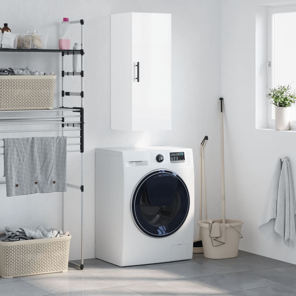 Wall Mounted Cabinet 34.5X34X90 Cm