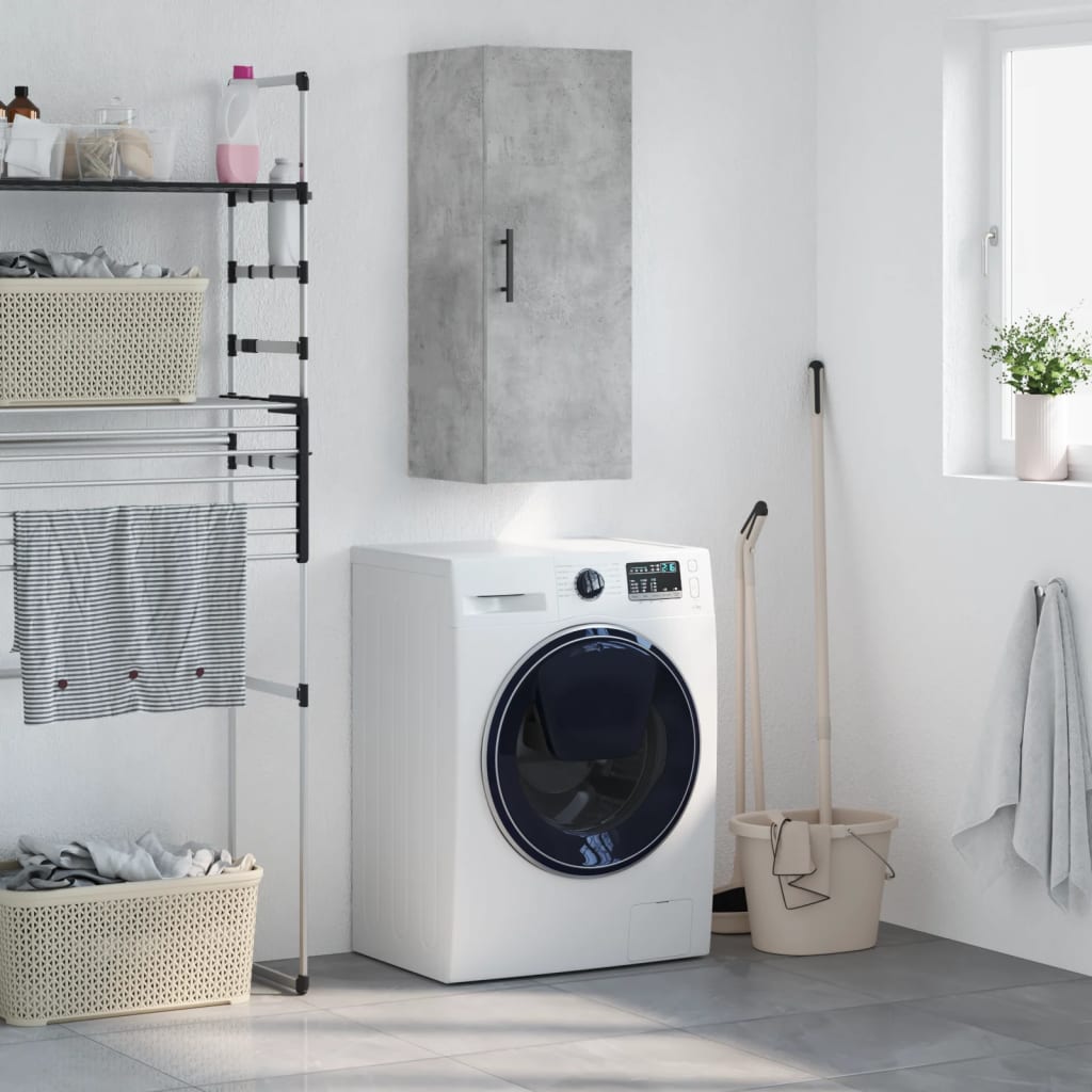 Wall Mounted Cabinet 34.5X34X90 Cm