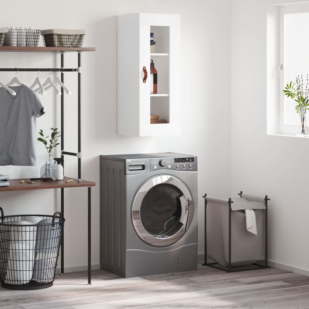 Wall Mounted Cabinet 34.5X34X90 Cm