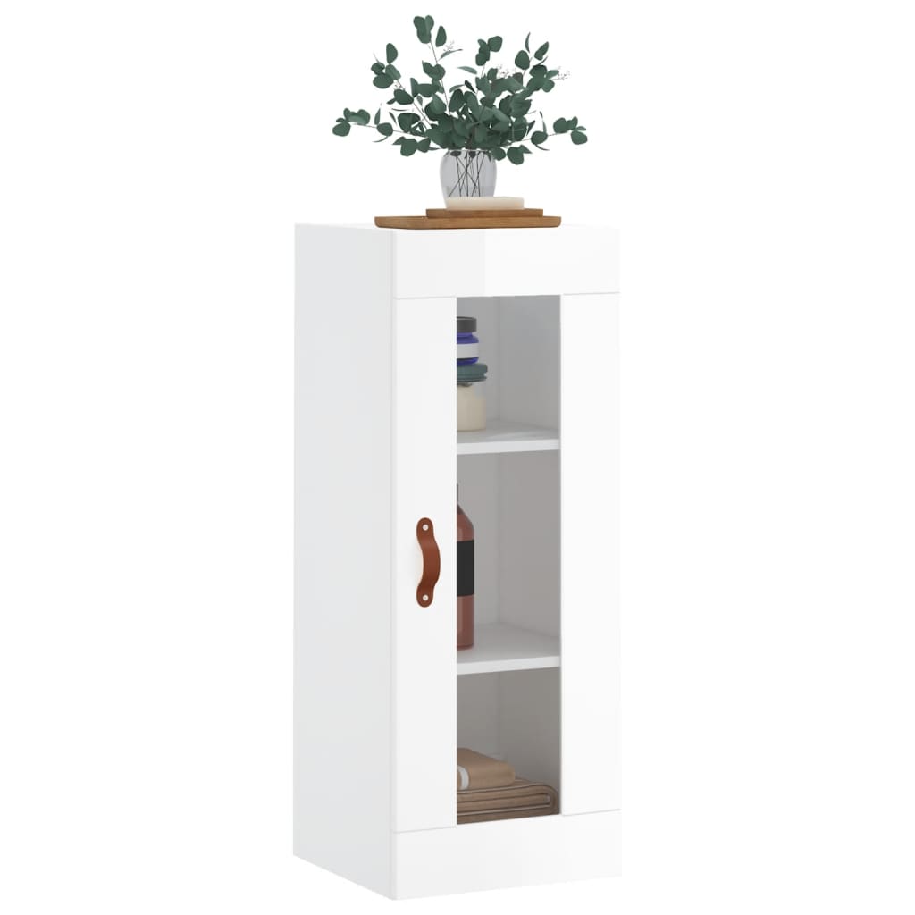 Wall Mounted Cabinet 34.5X34X90 Cm