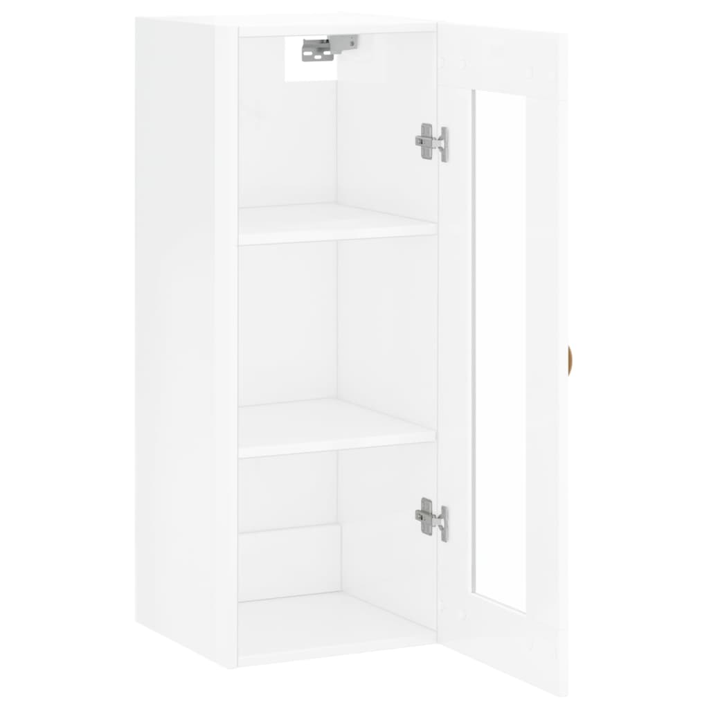 Wall Mounted Cabinet 34.5X34X90 Cm