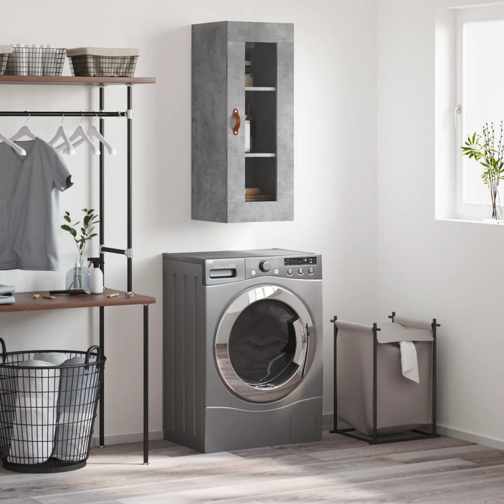 Wall Mounted Cabinet 34.5X34X90 Cm