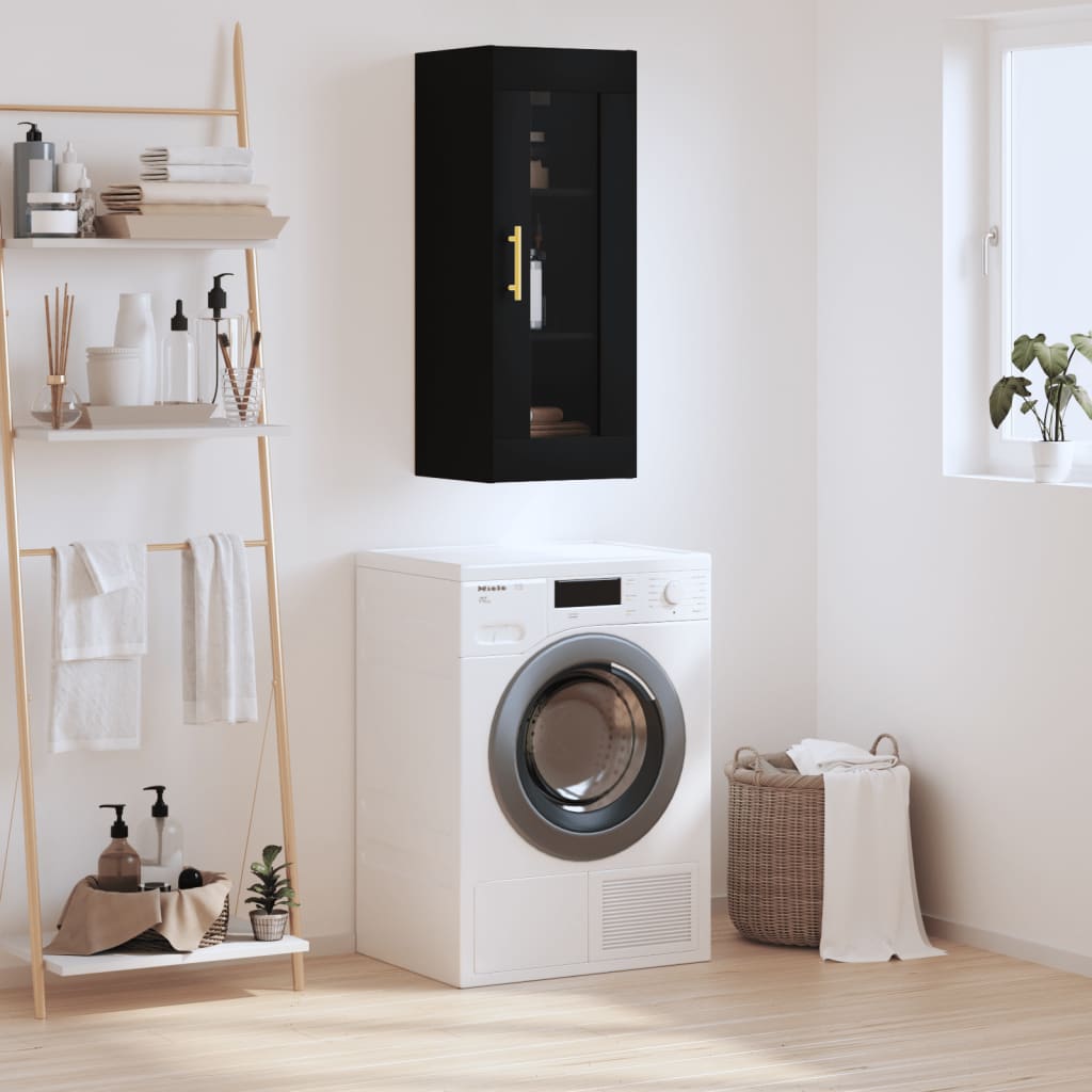 Wall Mounted Cabinet 34.5X34X90 Cm