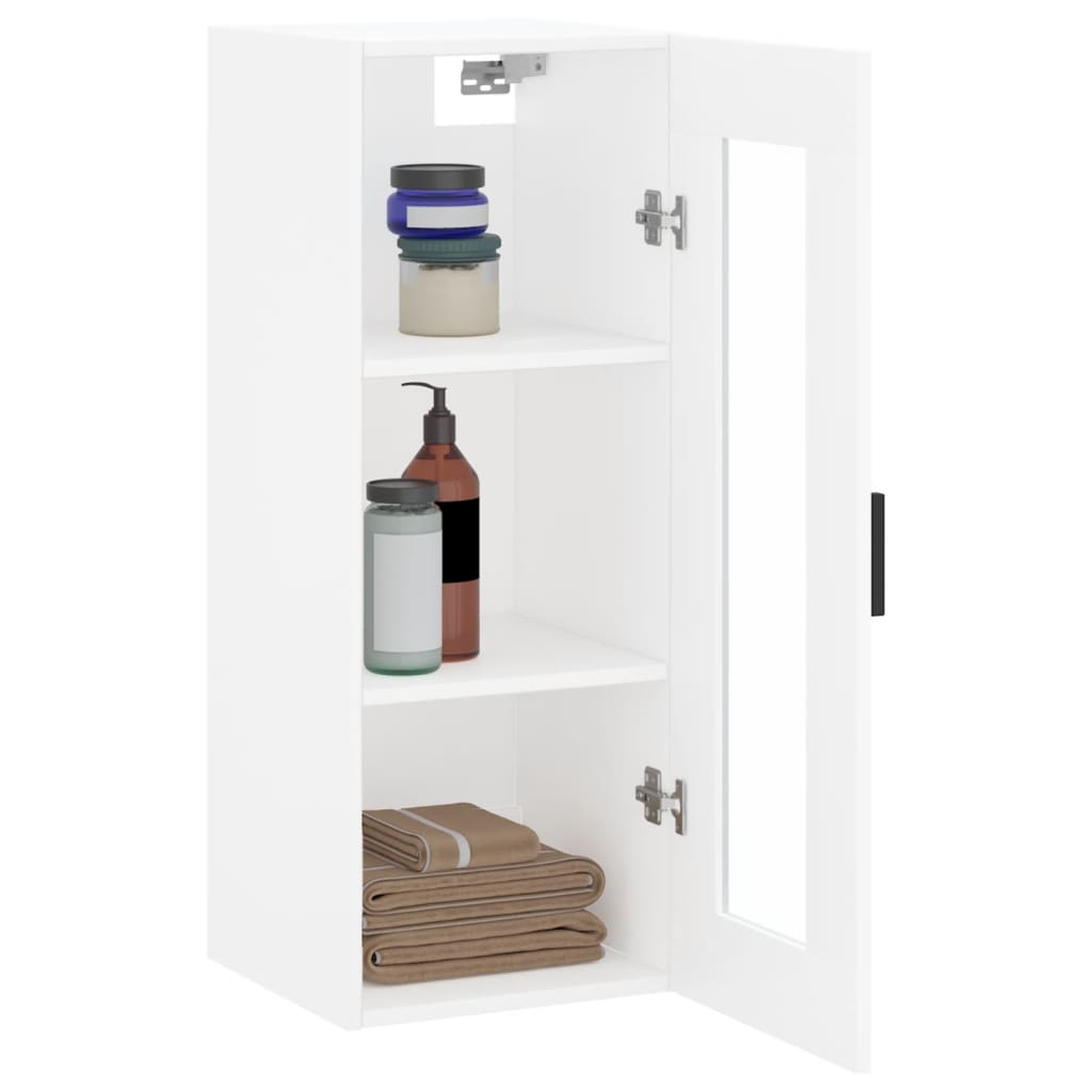 Wall Mounted Cabinet 34.5X34X90 Cm