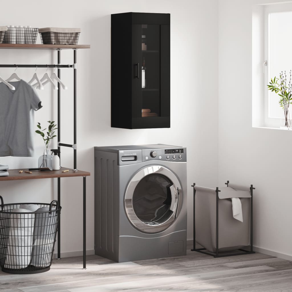 Wall Mounted Cabinet 34.5X34X90 Cm