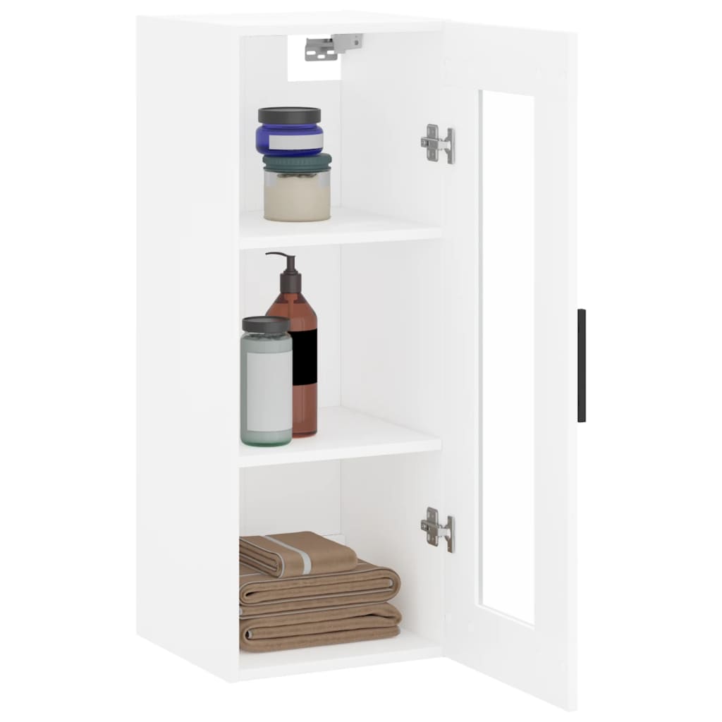 Wall Mounted Cabinet 34.5X34X90 Cm