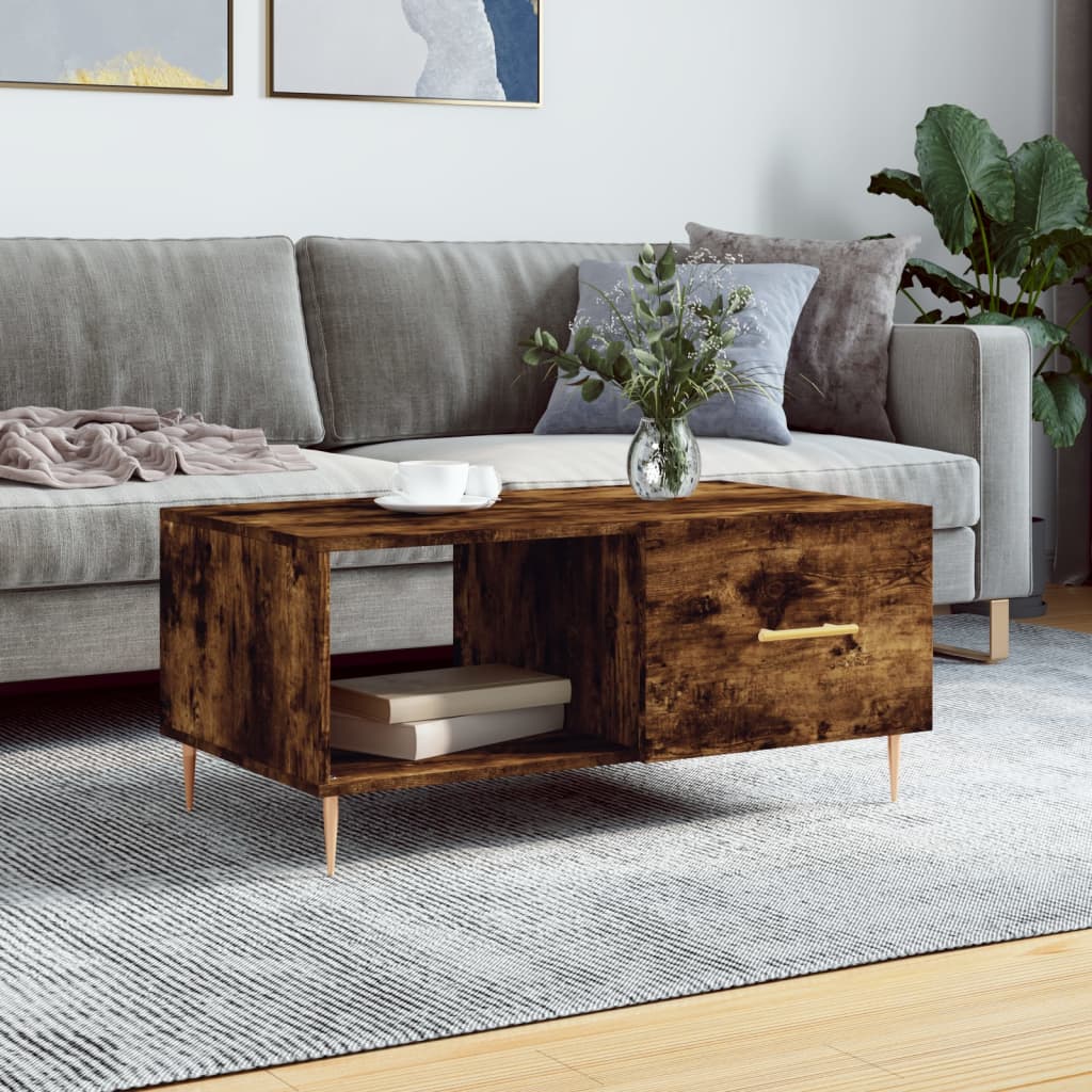 Coffee Table 90X50X40 Cm Engineered Wood