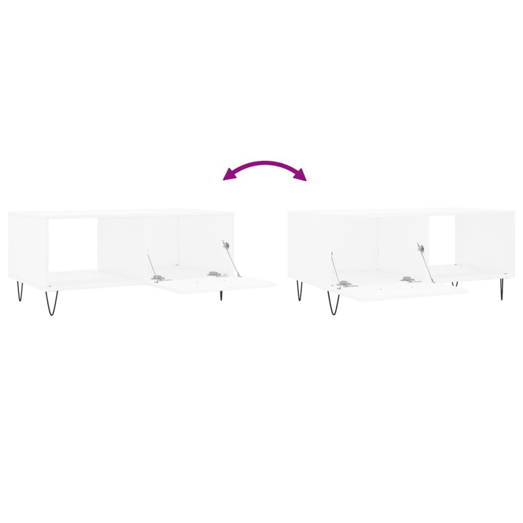 Coffee Table 90X50X40 Cm Engineered Wood