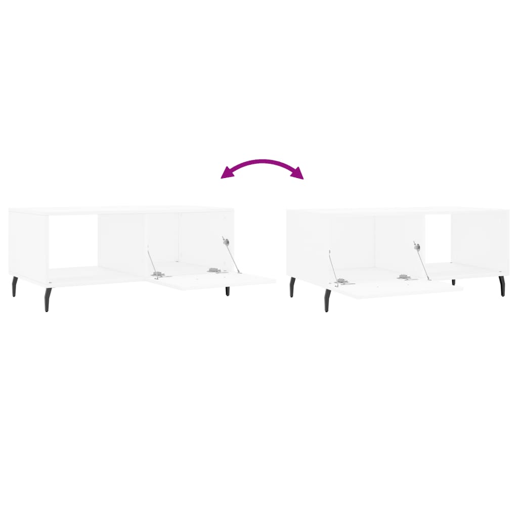 Coffee Table 90X50X40 Cm Engineered Wood