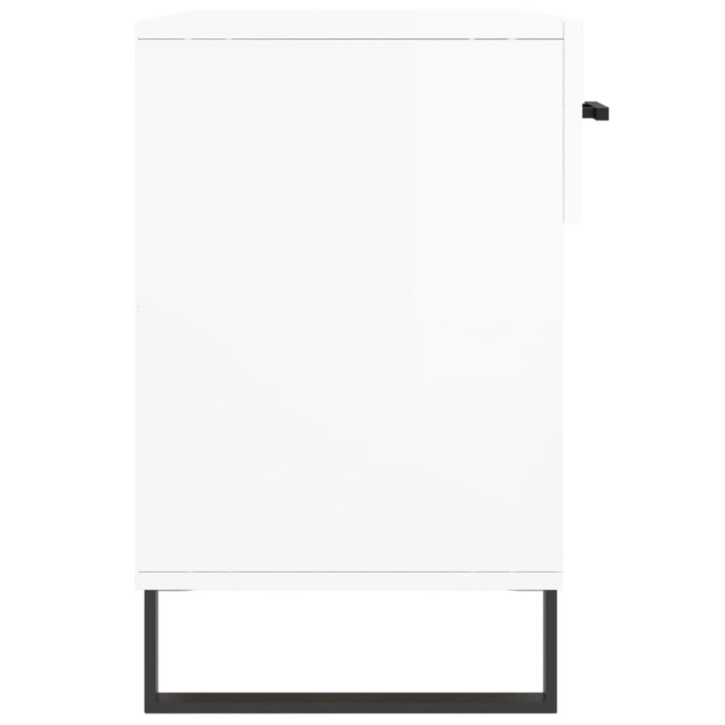 Shoe Bench 102X35X55 Cm Engineered Wood