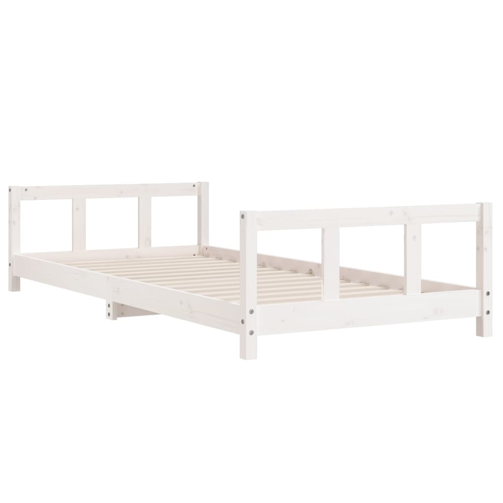 Kids Bed Frame Solid Wood Pine