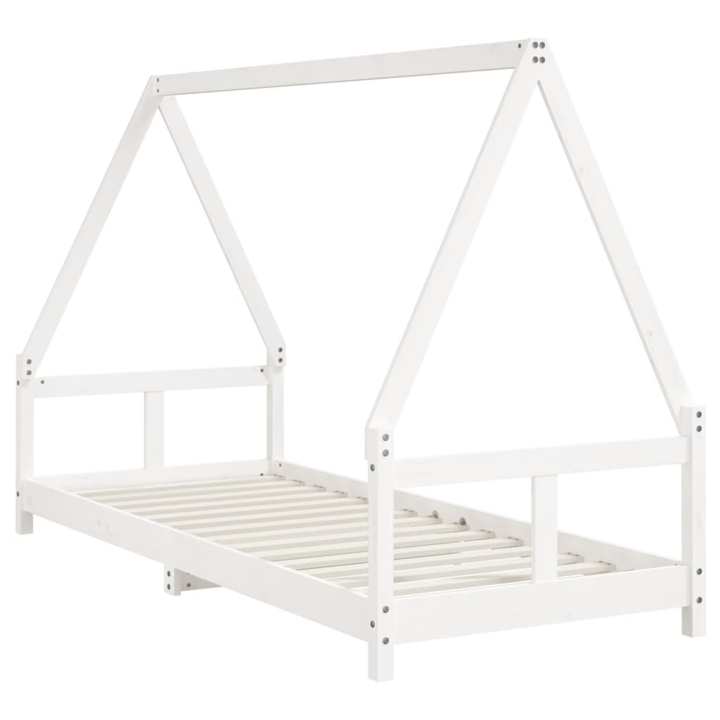 Kids Bed Frame Solid Wood Pine