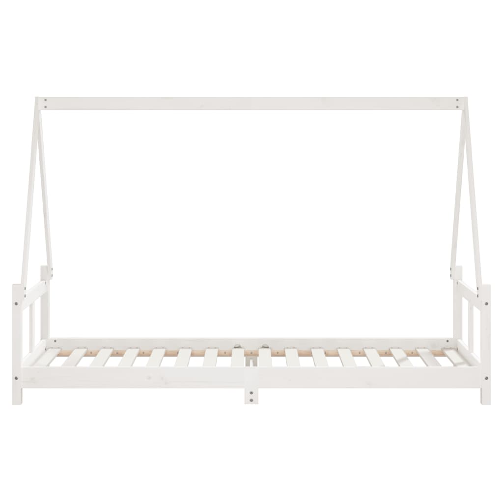 Kids Bed Frame Solid Wood Pine