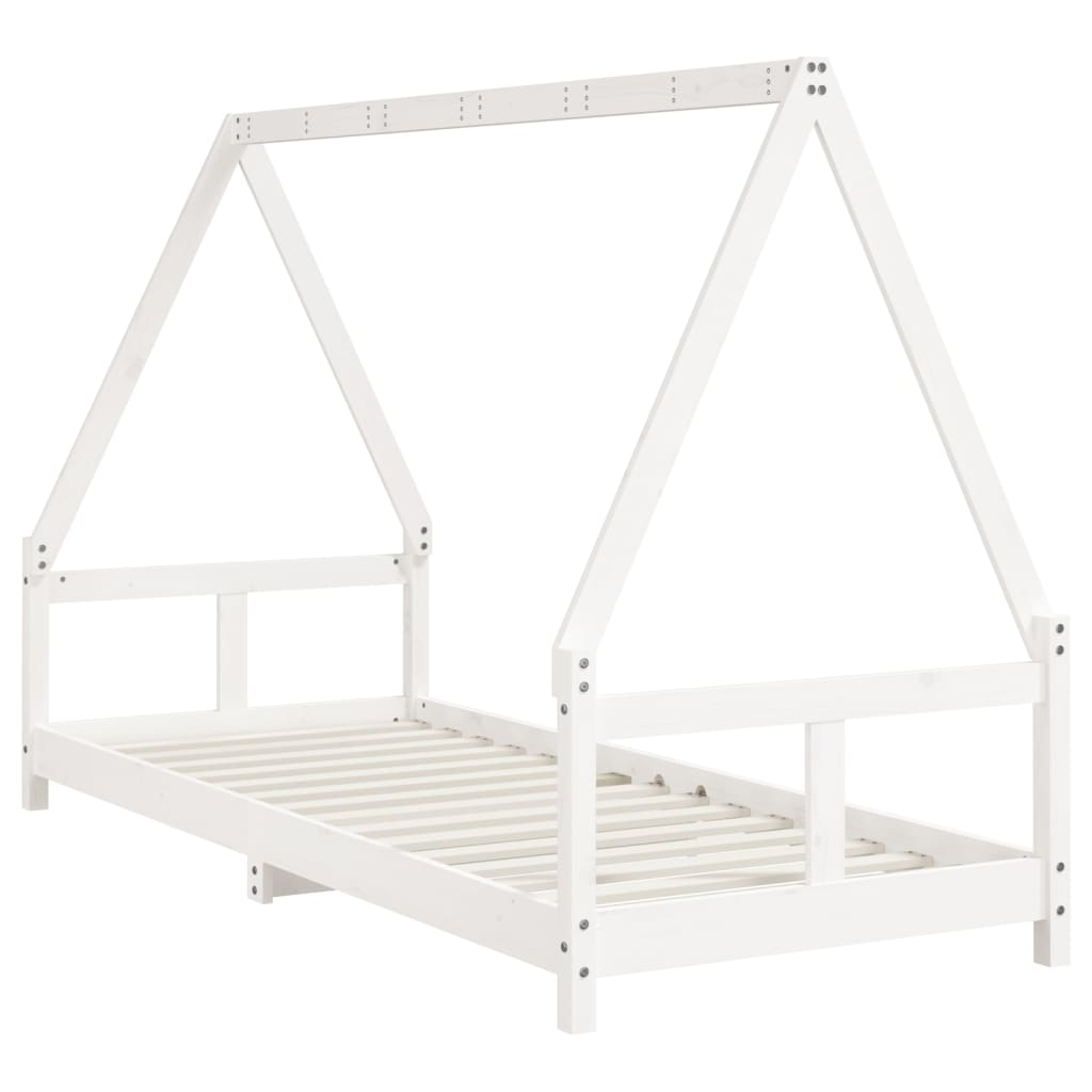 Kids Bed Frame Solid Wood Pine