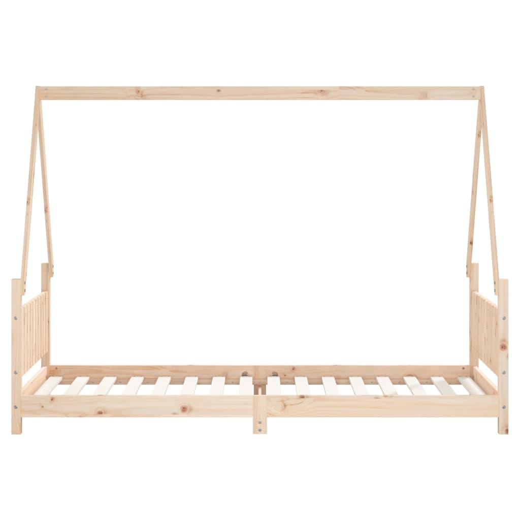 Kids Bed Frame Solid Wood Pine