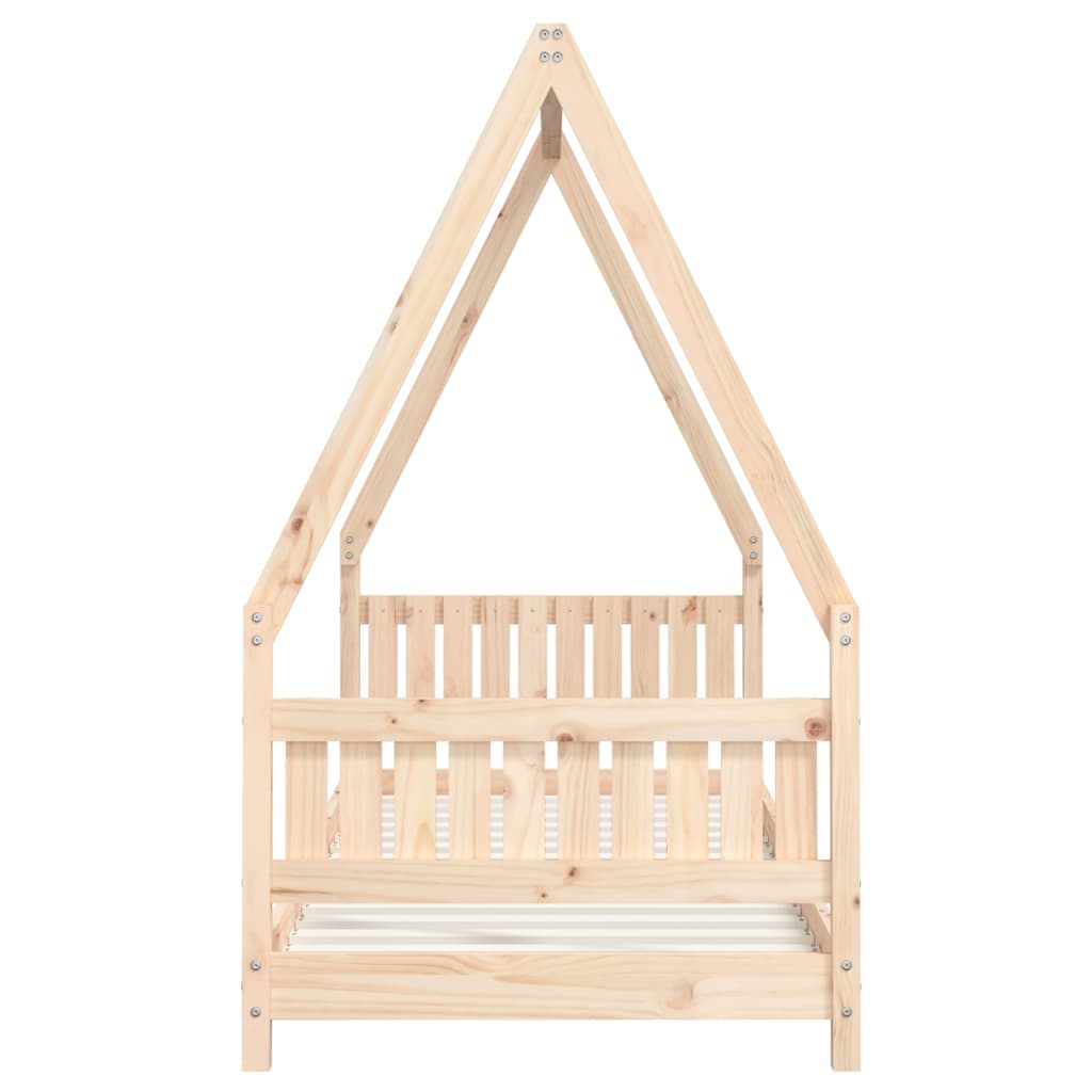 Kids Bed Frame Solid Wood Pine