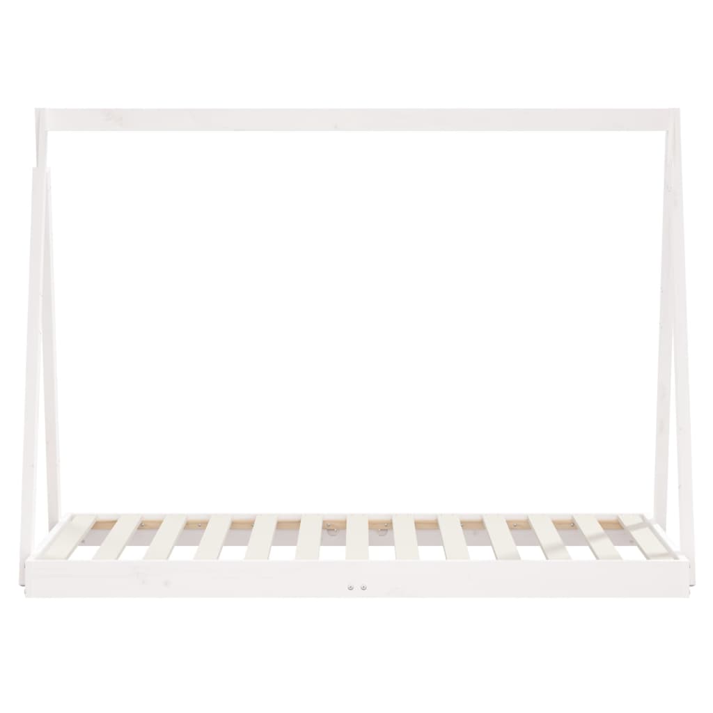 Kids Bed Frame Solid Wood Pine