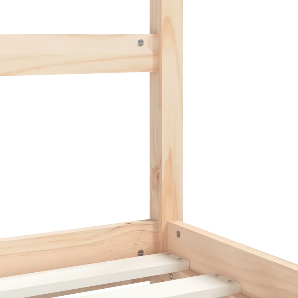 Kids Bed Frame Solid Wood Pine
