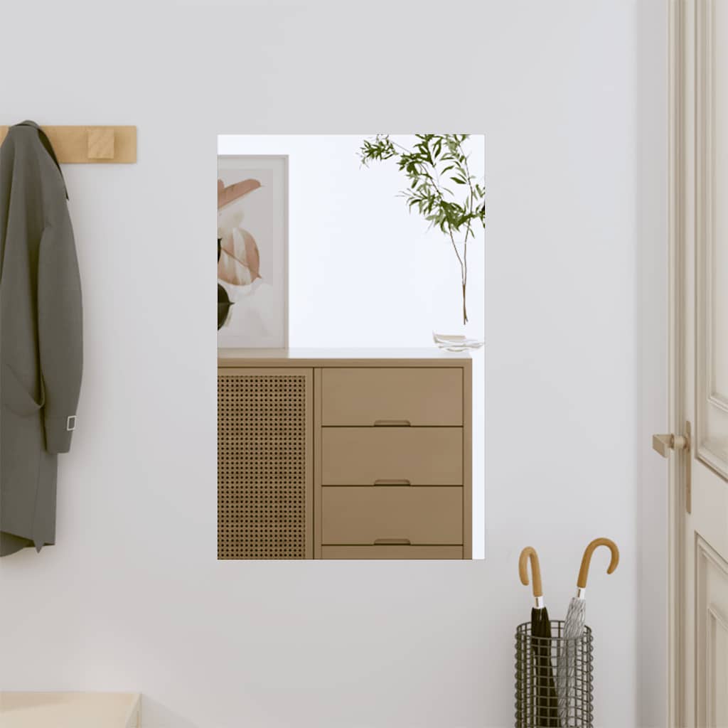 Wall Mirror Square Glass