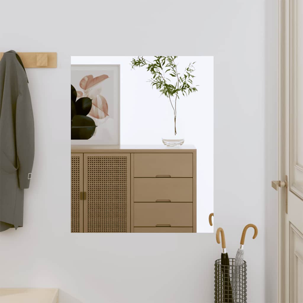 Wall Mirror Square Glass