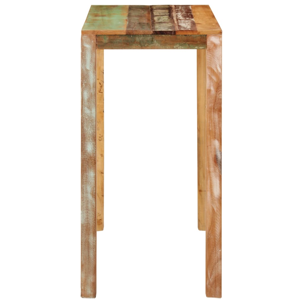 Bar Table Solid Wood Reclaimed