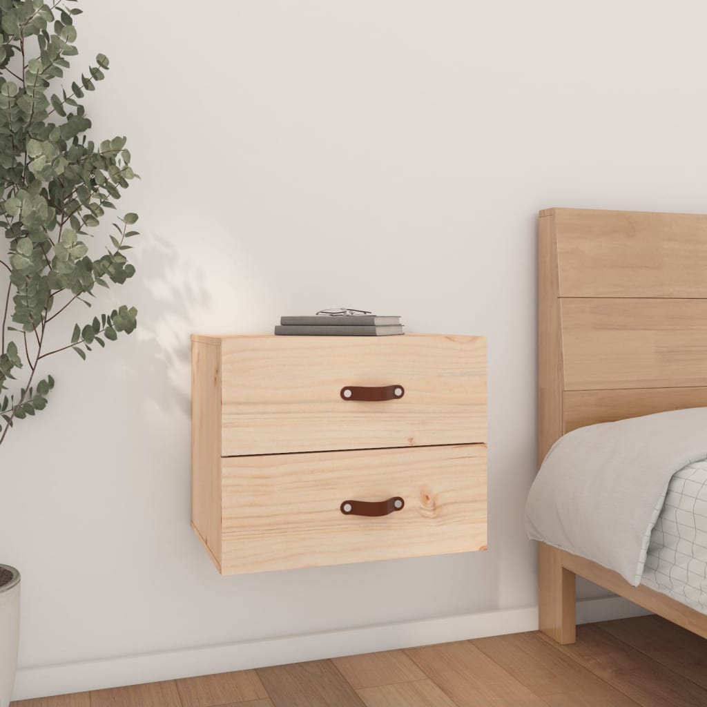 Wall-Mounted Bedside Cabinet 50X36X40 Cm