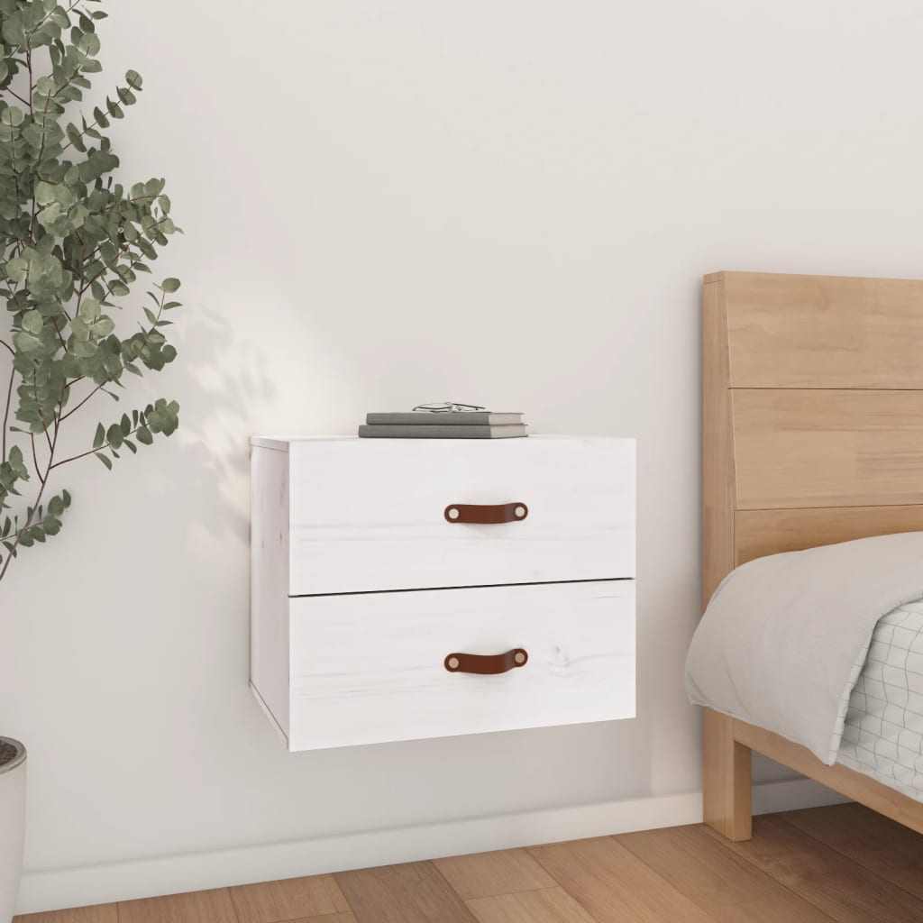 Wall-Mounted Bedside Cabinet 50X36X40 Cm