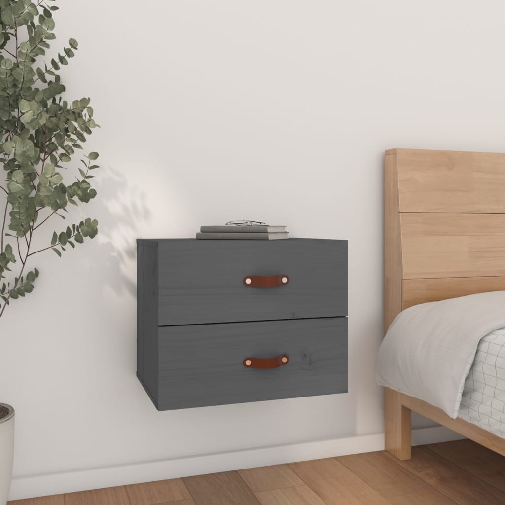 Wall-Mounted Bedside Cabinet 50X36X40 Cm
