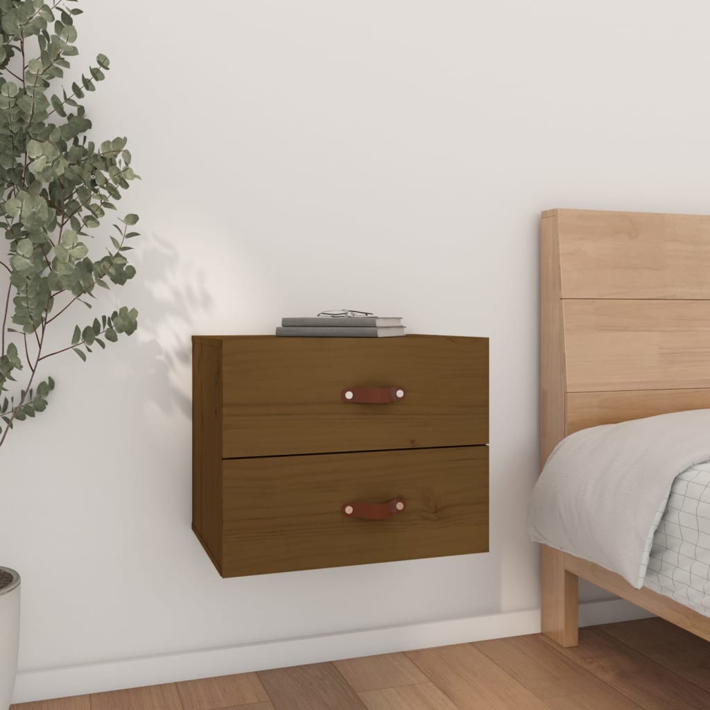 Wall-Mounted Bedside Cabinet 50X36X40 Cm