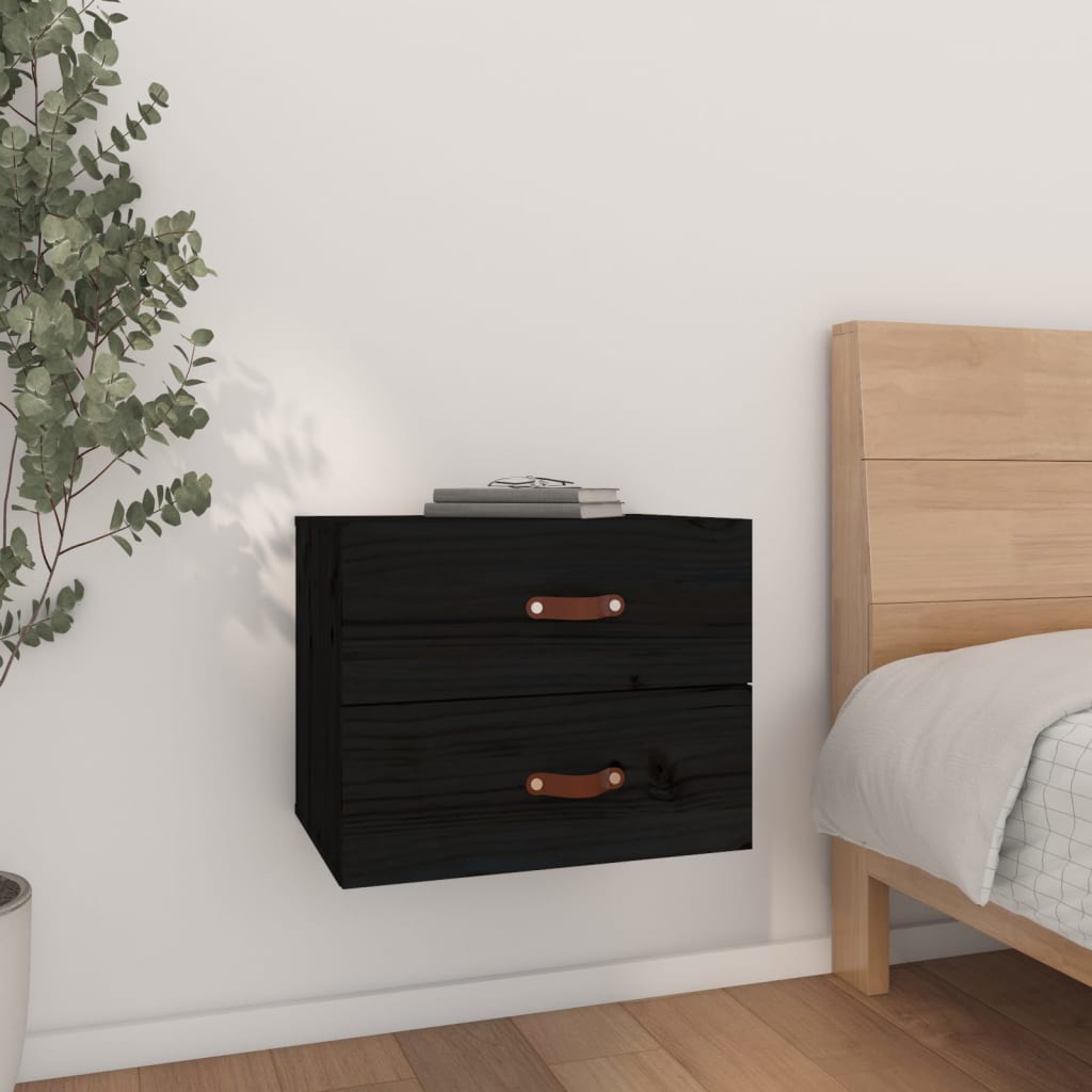 Wall-Mounted Bedside Cabinet 50X36X40 Cm