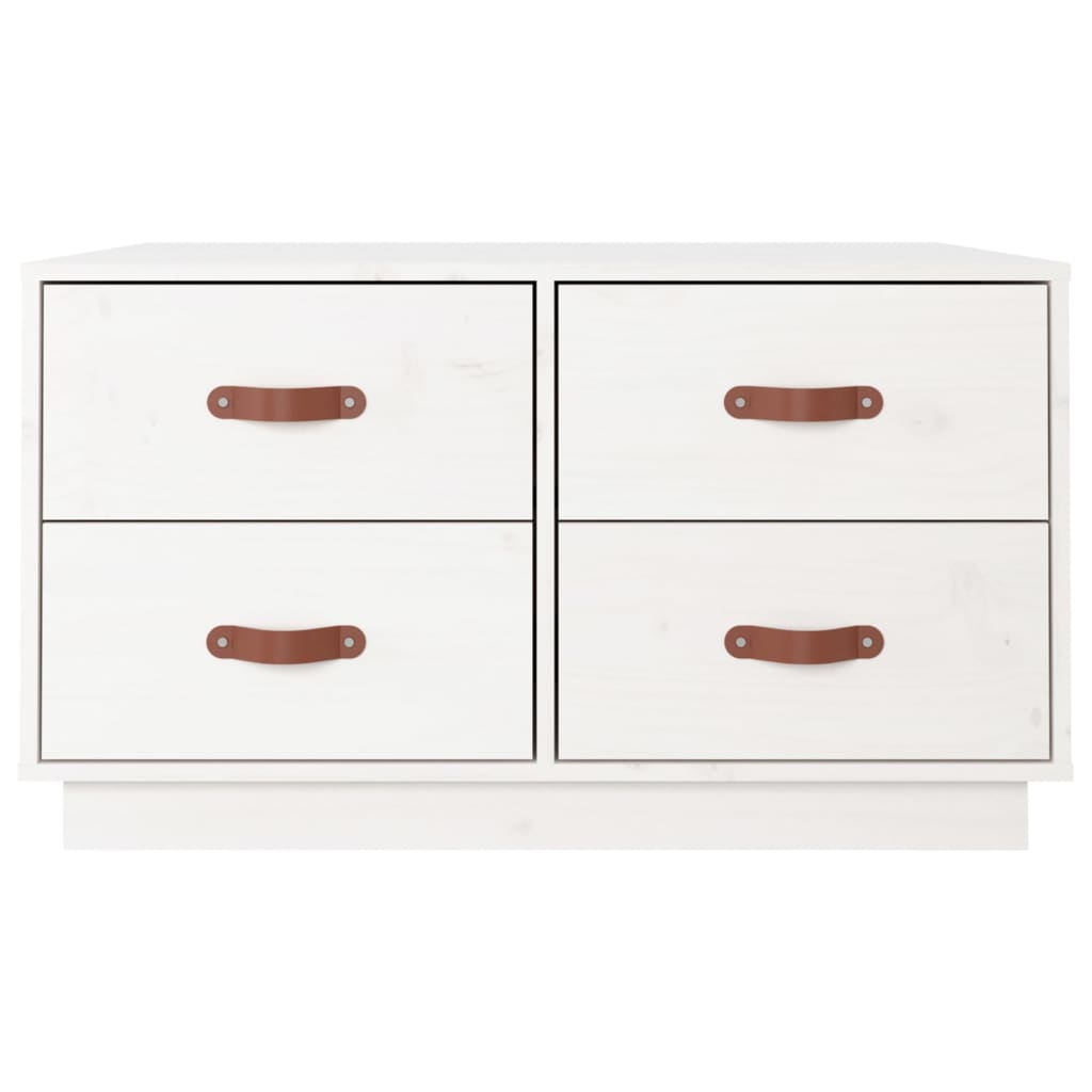 Coffee Table 80X80X45 Cm Solid Wood Pine