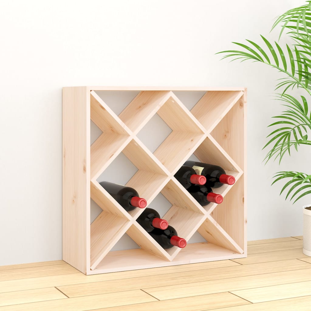 Wine Cabinet Solid Wood Pine