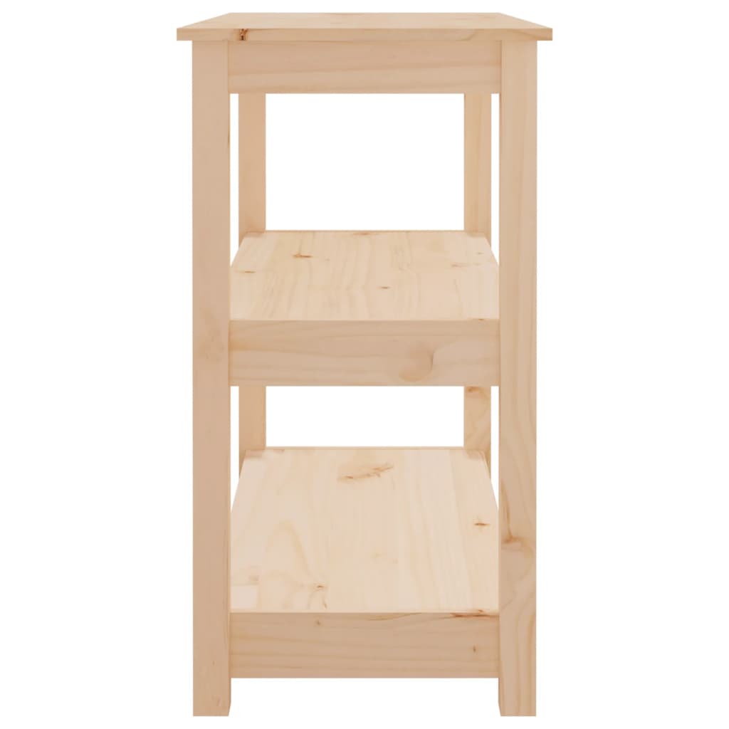 Console Table 80X40X74 Cm Solid Wood Pine