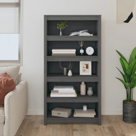 Book Cabinet 80X35X Solid Wood Pine