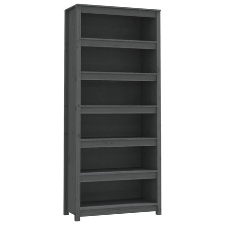 Book Cabinet 80X35X Solid Wood Pine
