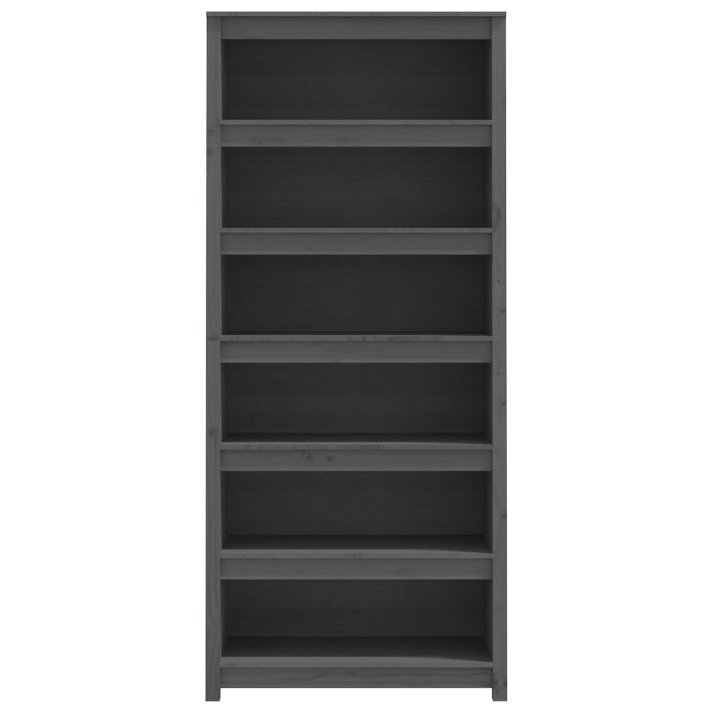 Book Cabinet 80X35X Solid Wood Pine