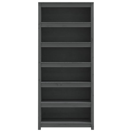 Book Cabinet 80X35X Solid Wood Pine