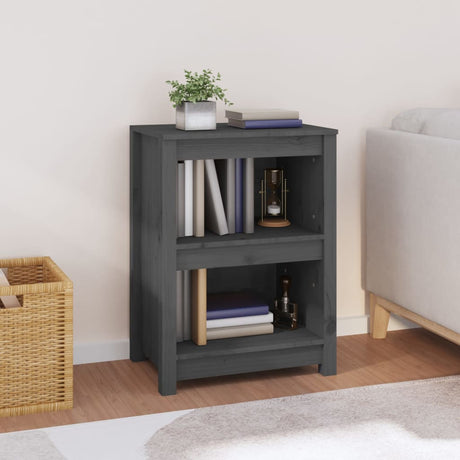 Book Cabinet 80X35X Solid Wood Pine