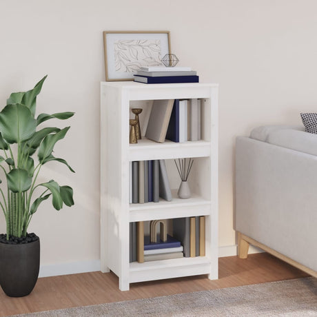 Book Cabinet 80X35X Solid Wood Pine