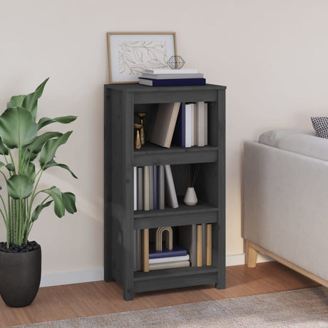 Book Cabinet 80X35X Solid Wood Pine