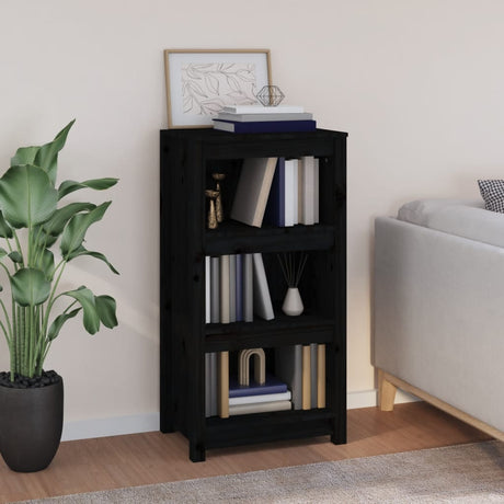 Book Cabinet 80X35X Solid Wood Pine