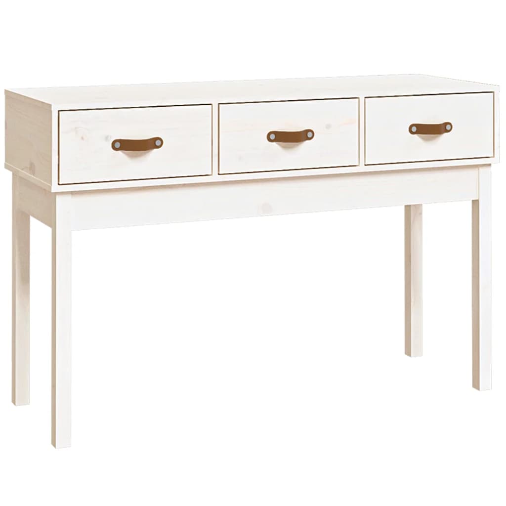 Console Table 114X40X75 Cm Solid Wood Pine