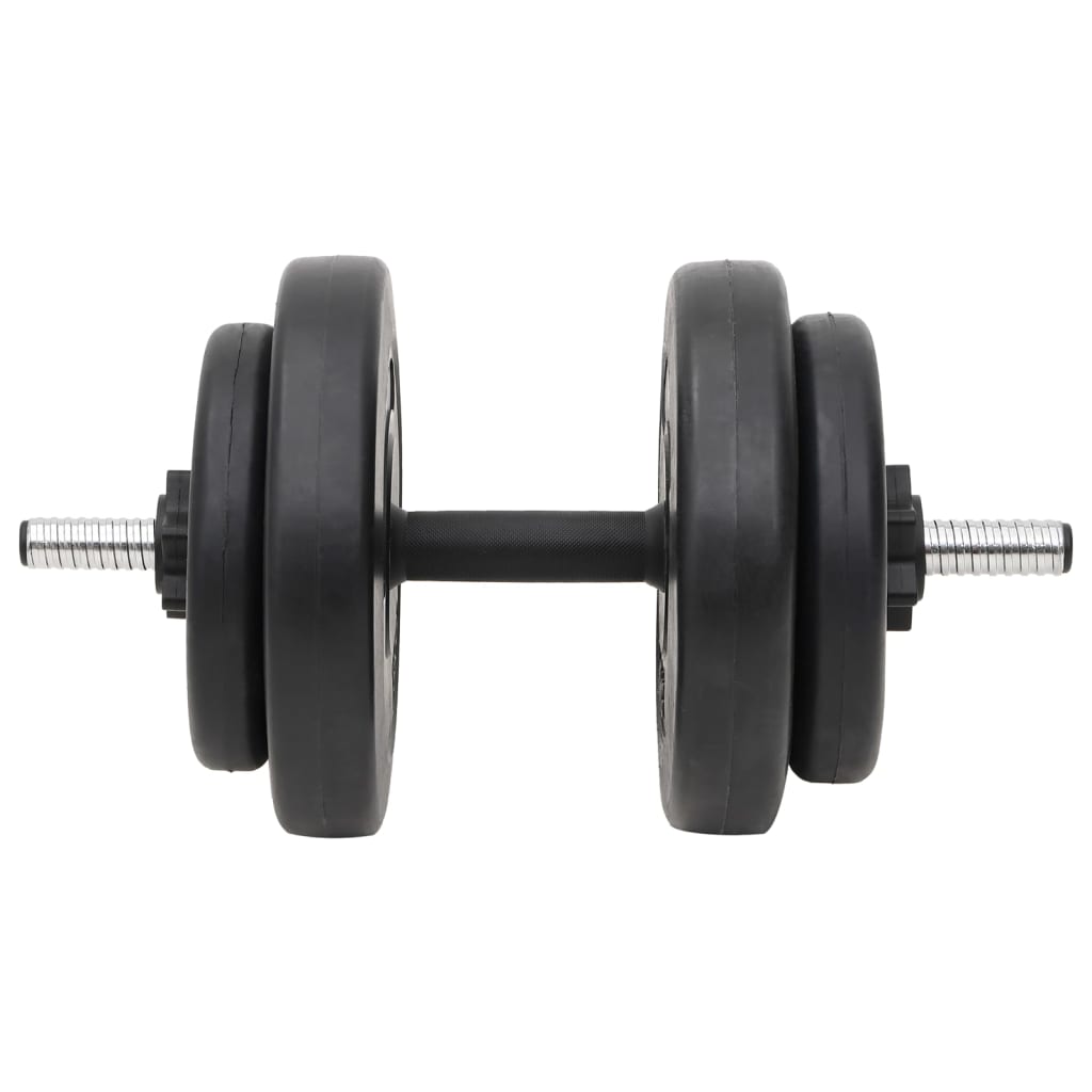 Barbell And Dumbbell With Plates