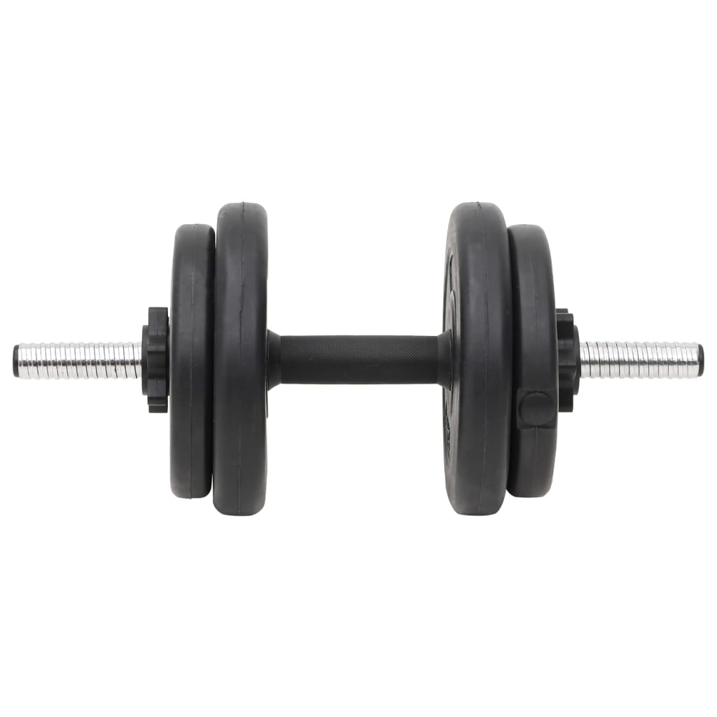 Barbell And Dumbbell With Plates