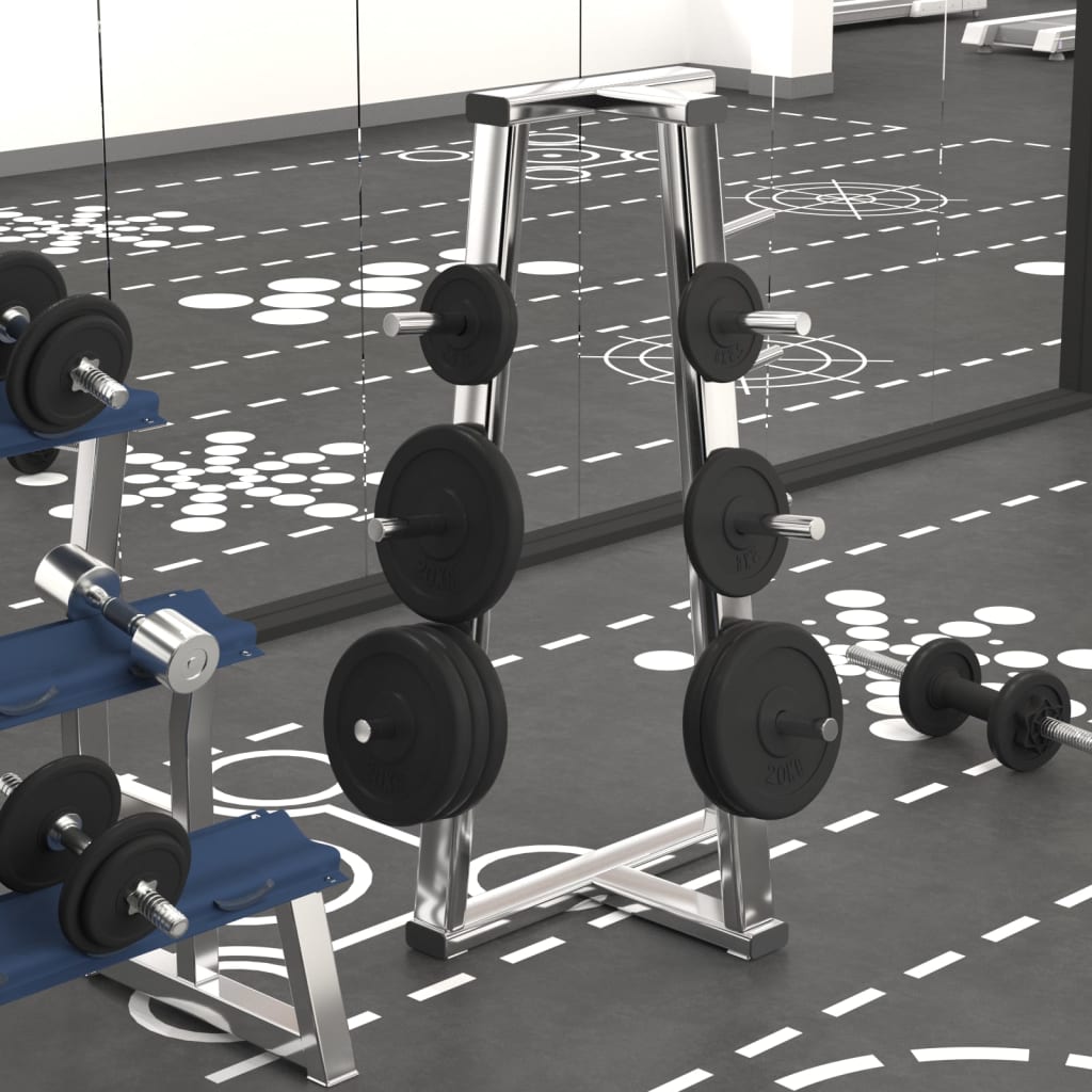 Weight Plates 8 Pcs Cast Iron