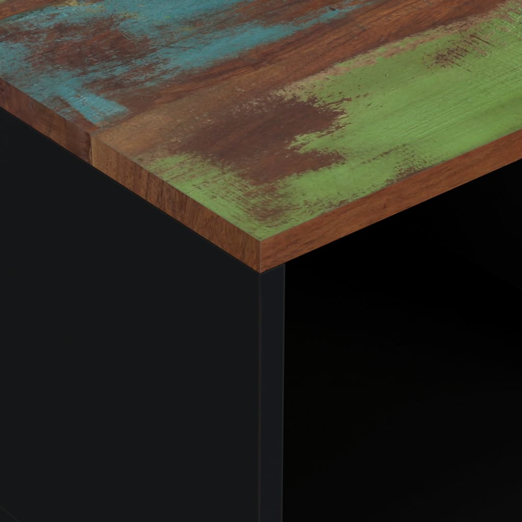 Coffee Table 80X50X40 Cm Solid Wood Reclaimed&Engineered Wood