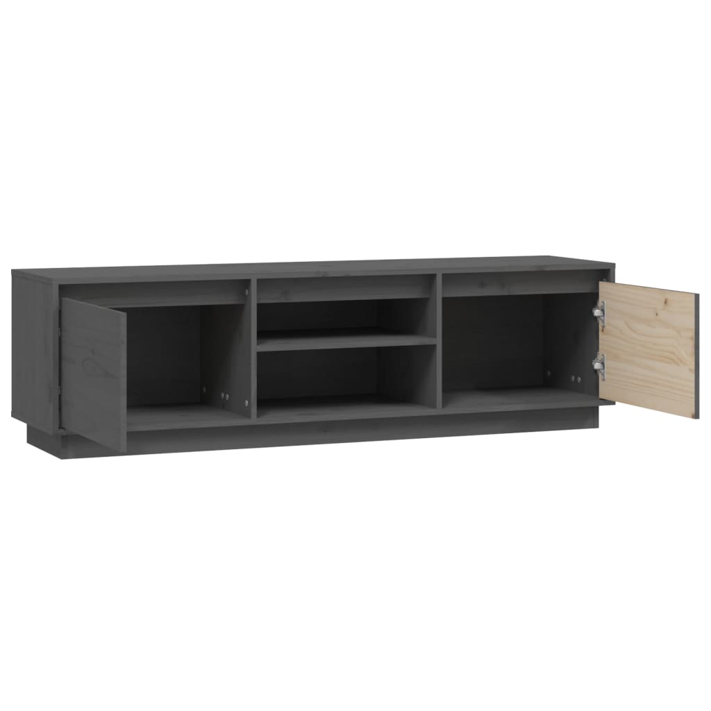 Tv Cabinet 140X35X40 Cm Solid Wood Pine