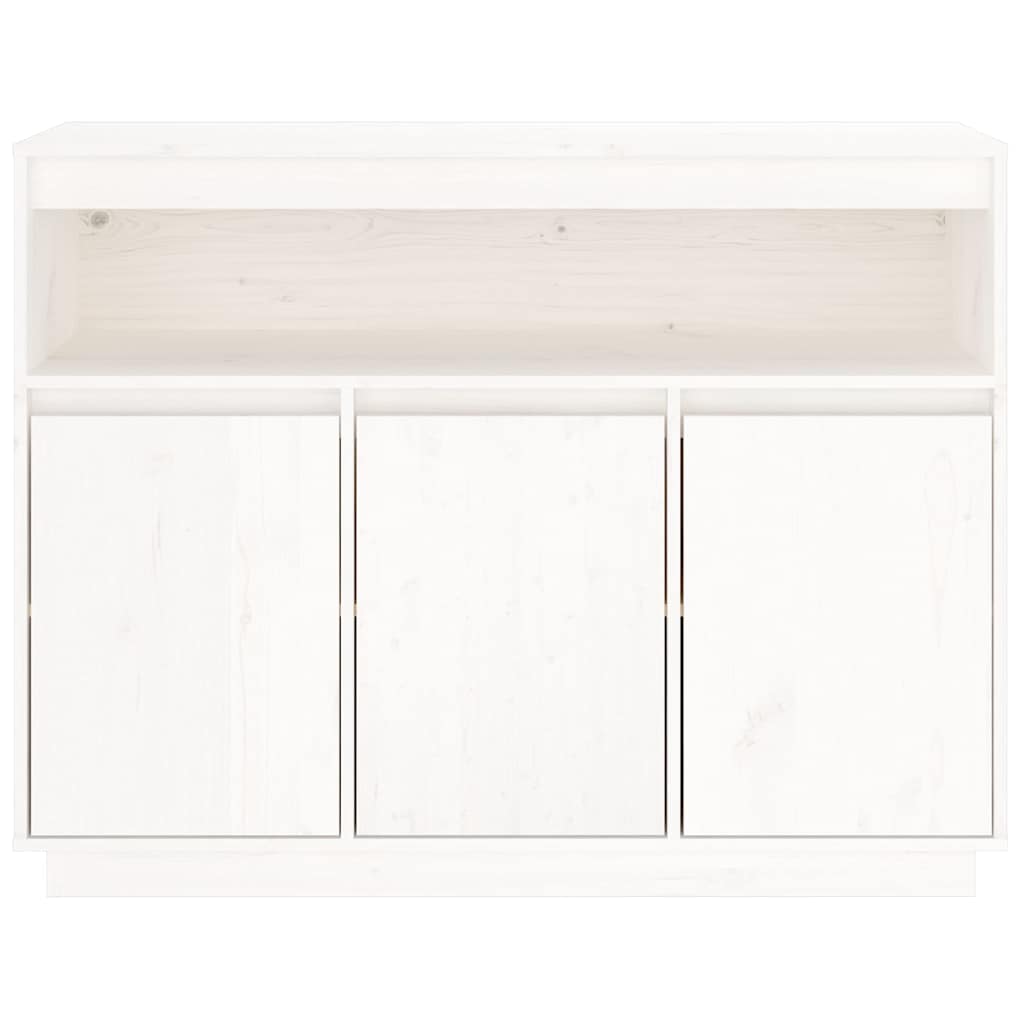 Sideboard 104.5X34X80 Cm Solid Wood Pine