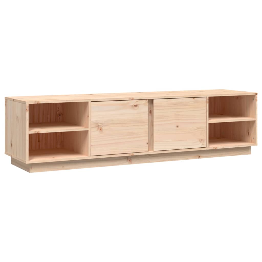 Tv Cabinet 156X40X40 Cm Solid Wood Pine