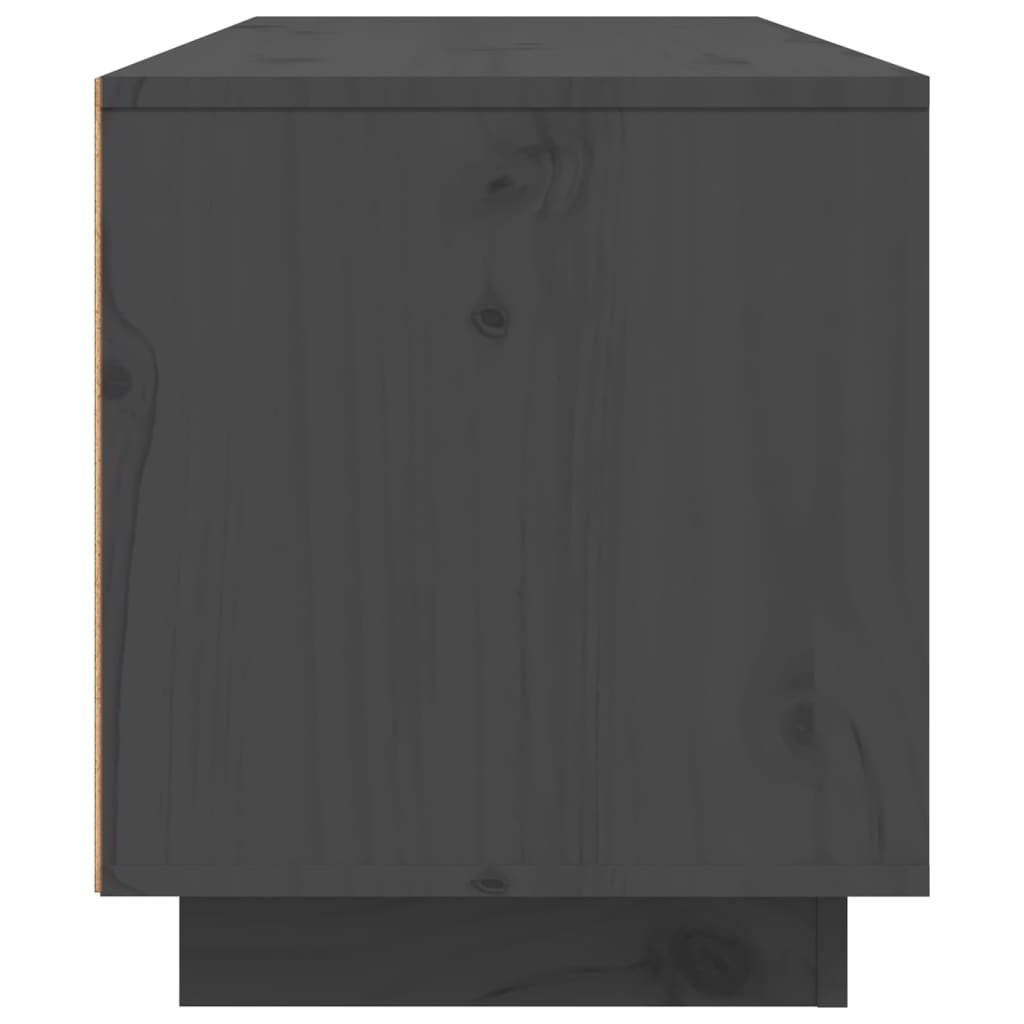 Tv Cabinet 80X35X40.5 Cm Solid Wood Pine